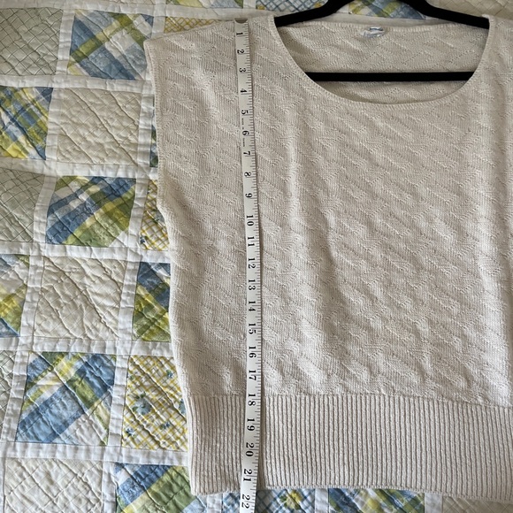 Vintage 80s Knitted Sweater Queens Way To Fashion Short Sleeve 21x22 - Picture 5 of 5